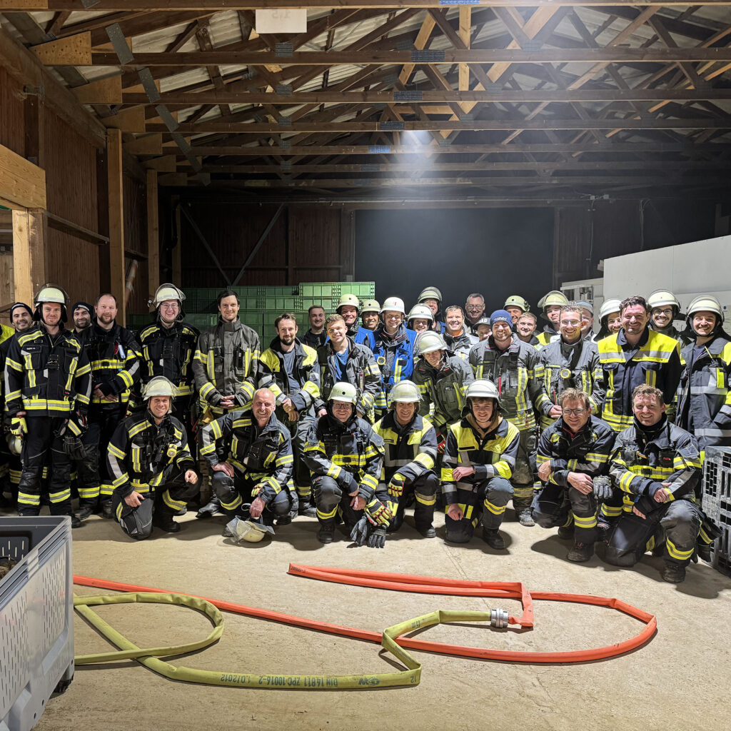 Gruppenfoto Feuerwehr